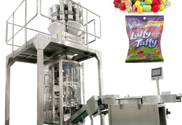 쌀/커피/견과류/소금/소스/콩/씨/설탕/숯/개밥/고양이 모래/피스타치를 위한 다기능 Vffs 수직 자동 식품 포장(포장) 기계
